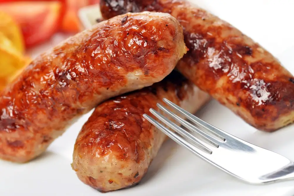 LINGUIÇA ASSADA ( QUENTINHA N 8)